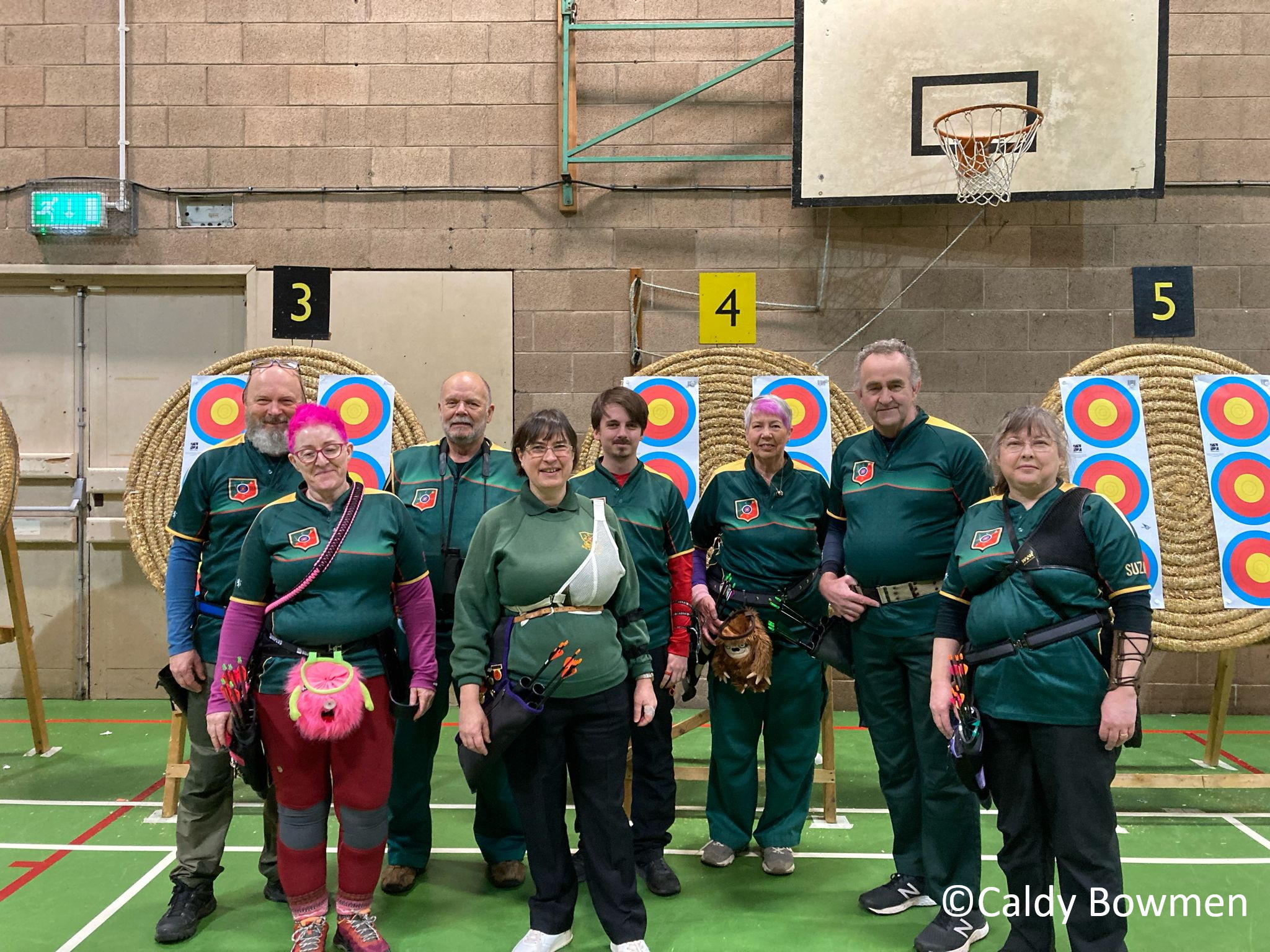 Caldy Bowmen Team Photo